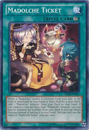 Madolche Ticket ABYR-EN061