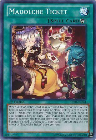 Madolche Ticket [1st Edition] ABYR-EN061