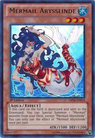 Mermail Abysslinde [Ultimate Rare 1st Edition] ABYR-EN014