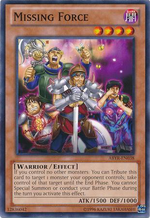Missing Force ABYR-EN038