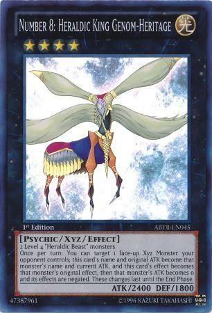Number 8: Heraldic King Genom-Heritage [1st Edition] ABYR-EN045
