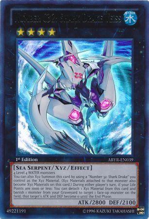 Number C32: Shark Drake Veiss [Ultimate Rare 1st Edition] ABYR-EN039