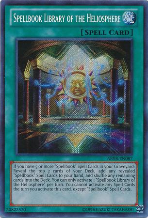 Spellbook Library of the Heliosphere ABYR-EN087