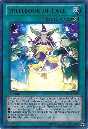Spellbook of Fate [Ultimate Rare 1st Edition] ABYR-EN059
