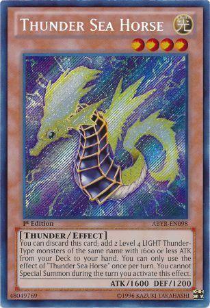 Thunder Sea Horse [1st Edition] ABYR-EN098