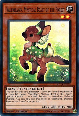 Valerifawn, Mystical Beast of the Forest AC18-EN019