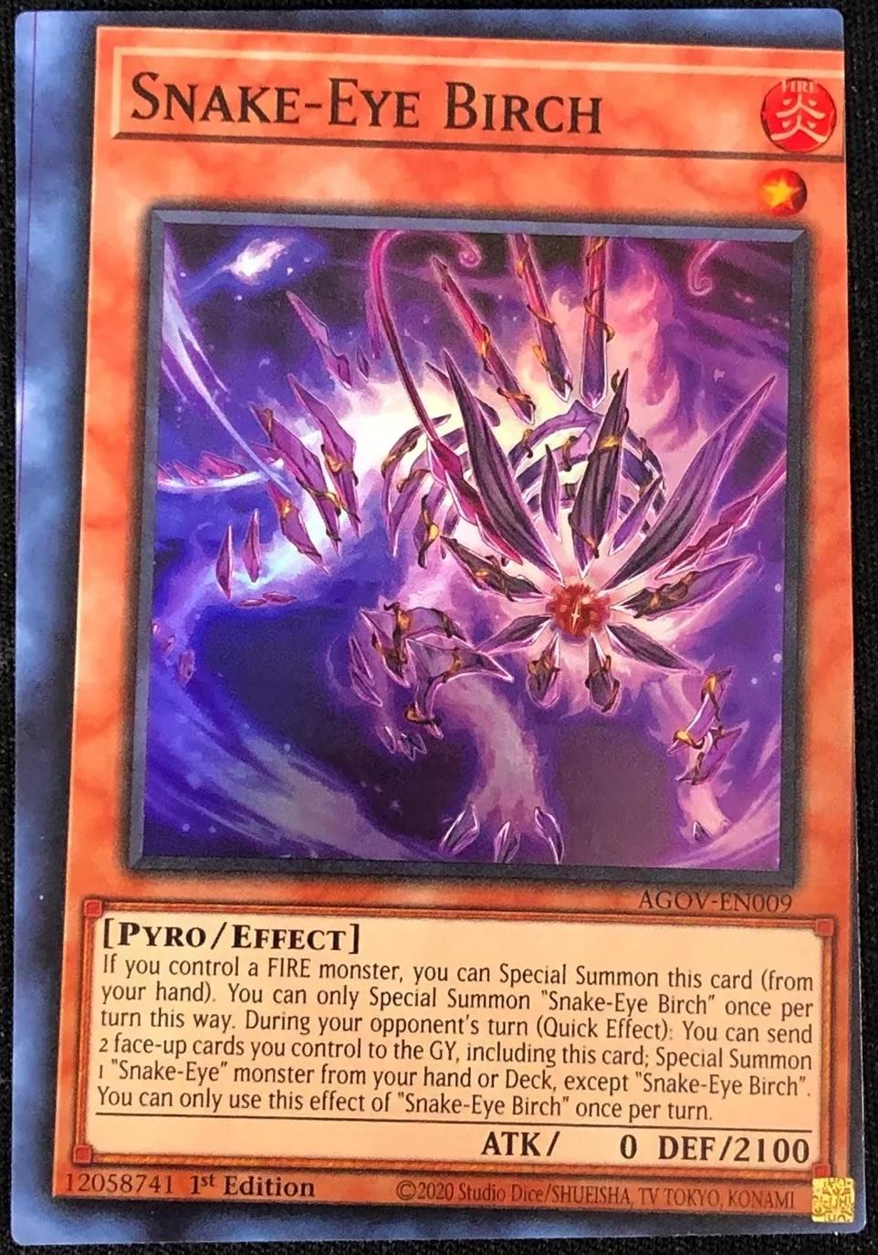 Snake-Eye Birch [Misprint] AGOV-EN009