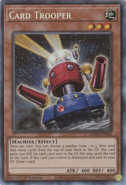 Card Trooper [Collector's Rare] AMDE-EN046
