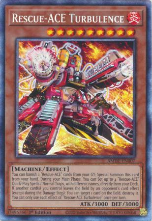 Rescue-ACE Turbulence [Collector's Rare] AMDE-EN007