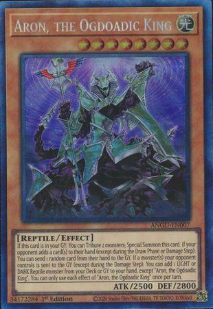 Aron, the Ogdoadic King [Collector's Rare] ANGU-EN007