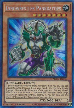 Dinowrestler Pankratops [Collector's Rare] ANGU-EN046