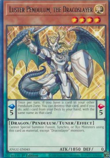 Luster Pendulum, the Dracoslayer ANGU-EN045