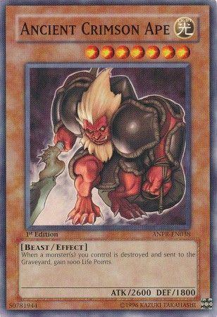 Ancient Crimson Ape [1st Edition] ANPR-EN038