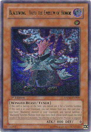 Blackwing - Vayu the Emblem of Honor [Ultimate Rare 1st Edition] ANPR-EN005