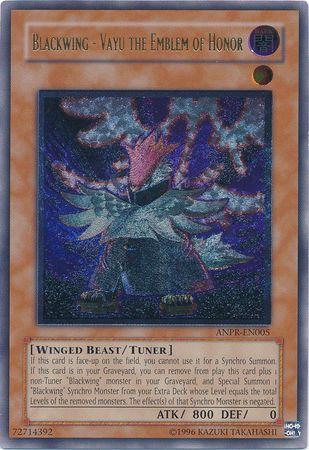 Blackwing - Vayu the Emblem of Honor [Ultimate Rare] ANPR-EN005