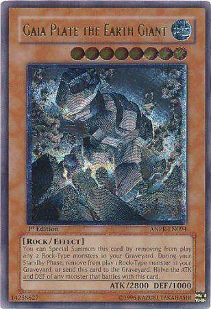 Gaia Plate the Earth Giant [Ultimate Rare 1st Edition] ANPR-EN094