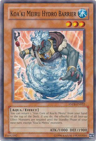 Koa'ki Meiru Hydro Barrier ANPR-EN022