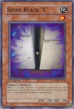 Shiny Black C [1st Edition] ANPR-EN024