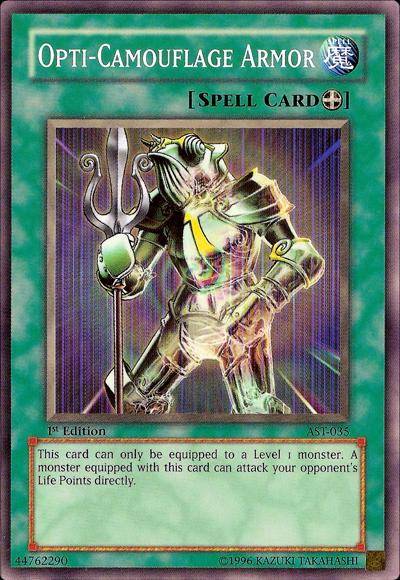 Opti-Camouflage Armor [1st Edition] AST-035