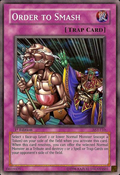 Order to Smash [1st Edition] AST-110