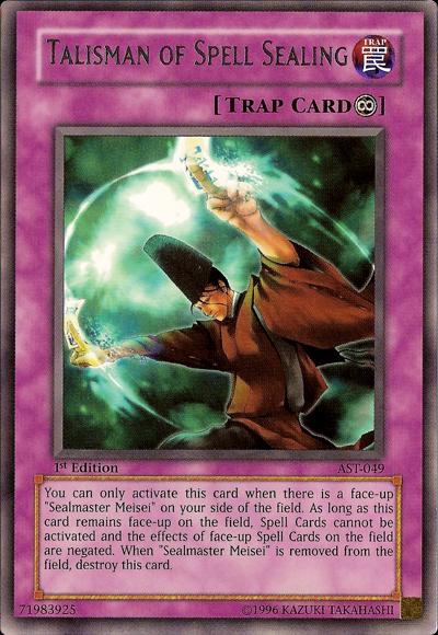 Talisman of Spell Sealing [1st Edition] AST-049