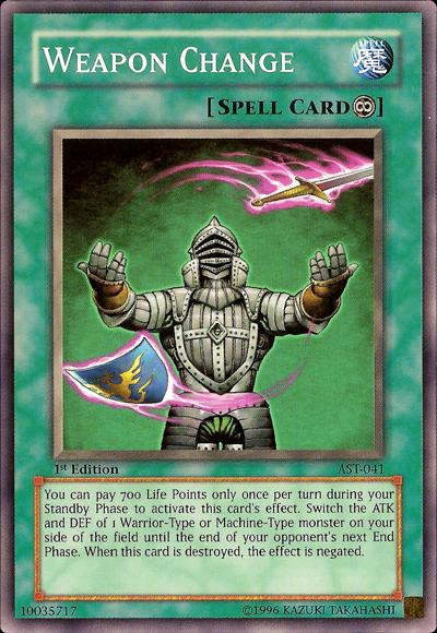 Weapon Change [1st Edition] AST-041