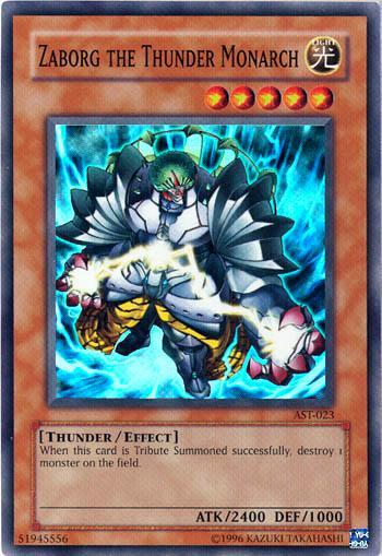 Zaborg the Thunder Monarch AST-023