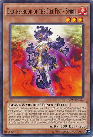 Brotherhood of the Fire Fist - Spirit AP07-EN020
