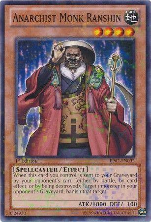Anarchist Monk Ranshin [Mosaic Rare 1st Edition] BP02-EN092