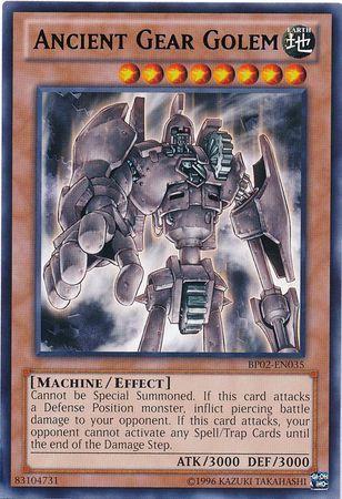 Ancient Gear Golem BP02-EN035