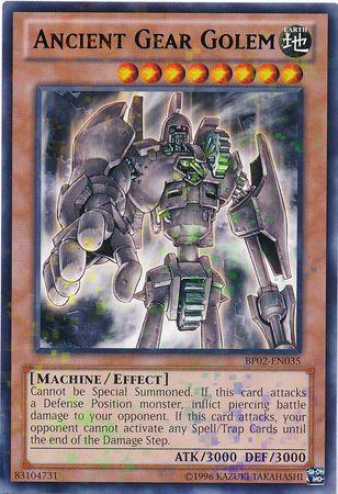Ancient Gear Golem [Mosaic Rare] BP02-EN035
