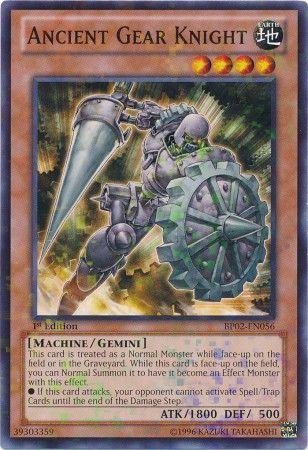 Ancient Gear Knight [Mosaic Rare 1st Edition] BP02-EN056