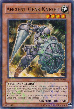 Ancient Gear Knight [Mosaic Rare] BP02-EN056