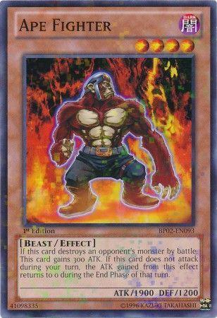Ape Fighter [Mosaic Rare 1st Edition] BP02-EN093