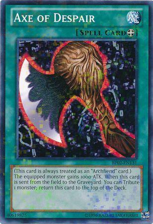 Axe of Despair [Mosaic Rare] BP02-EN131