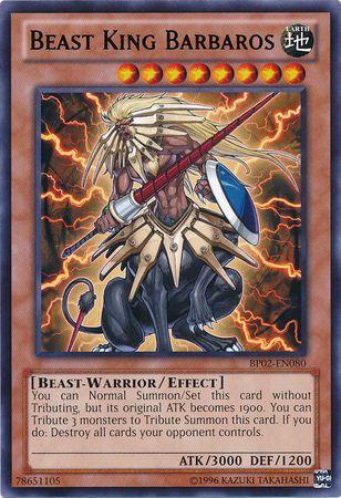 Beast King Barbaros BP02-EN080