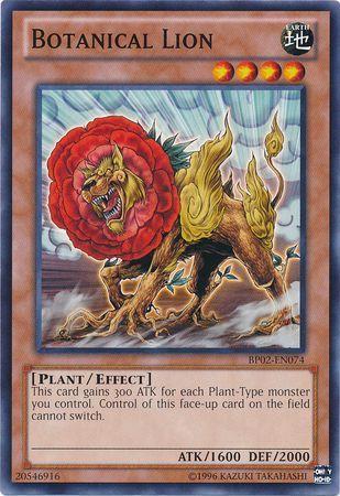 Botanical Lion BP02-EN074