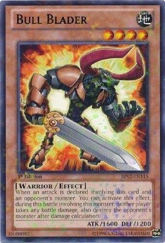 Bull Blader [Mosaic Rare 1st Edition] BP02-EN115