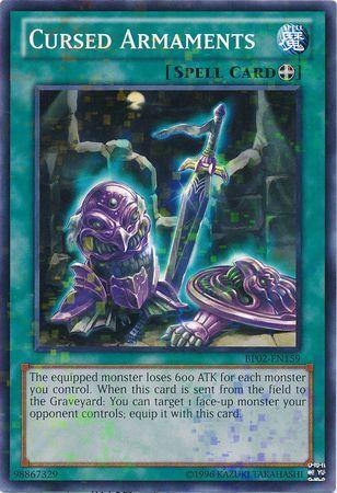 Cursed Armaments [Mosaic Rare] BP02-EN159