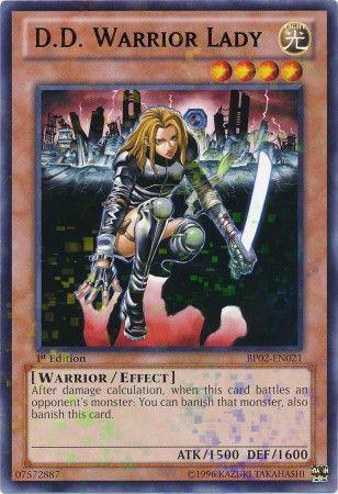 D.D. Warrior Lady [Mosaic Rare 1st Edition] BP02-EN021