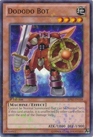 Dododo Bot [Mosaic Rare 1st Edition] BP02-EN118