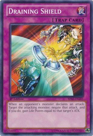 Draining Shield [1st Edition] BP02-EN181