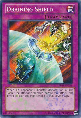 Draining Shield [Mosaic Rare] BP02-EN181