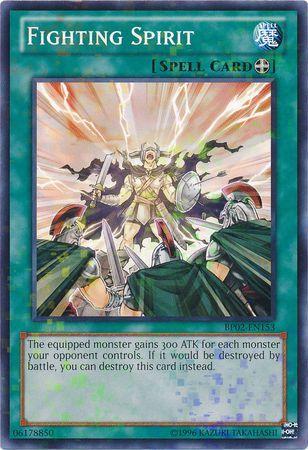 Fighting Spirit [Mosaic Rare] BP02-EN153