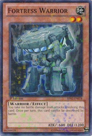 Fortress Warrior [Mosaic Rare 1st Edition] BP02-EN078