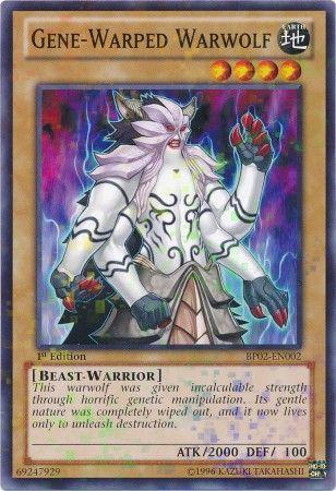 Gene-Warped Warwolf [Mosaic Rare 1st Edition] BP02-EN002