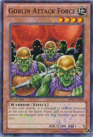 Goblin Attack Force [Mosaic Rare 1st Edition] BP02-EN008