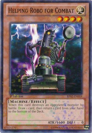 Helping Robo for Combat [Mosaic Rare 1st Edition] BP02-EN019