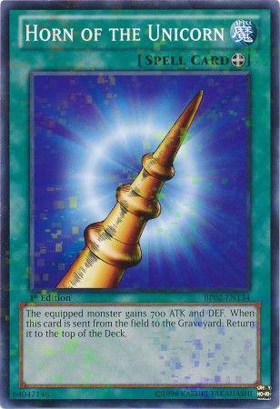 Horn of the Unicorn [Mosaic Rare 1st Edition] BP02-EN134