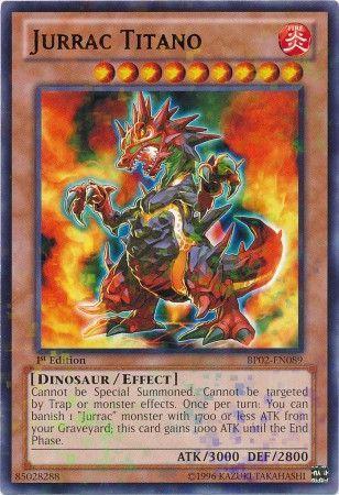 Jurrac Titano [Mosaic Rare 1st Edition] BP02-EN089